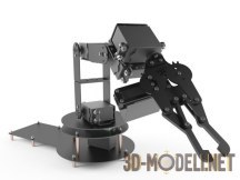 3d-модель Роботизированная рука-манипулятор