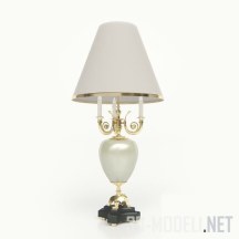Лампа классическая с абажуром