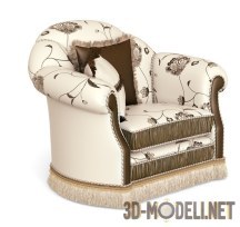 3d-модель Мягкое кресло Modenese Gastone Bella Vita 13404
