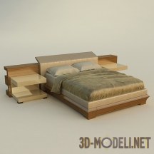 3d-модель Кровать Eros Collection Mobilfresno