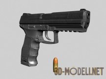 3d-модель Пистолет Heckler und Koch P30L