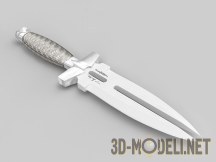 3d-модель Нож дагер «Double Shadow»