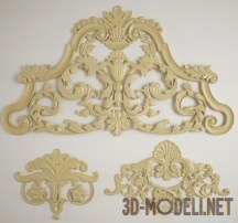 3d-модель Центральный орнамент