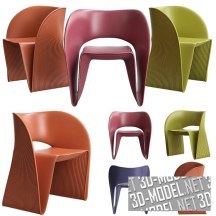 3d-модель Современный стул Magis Raviolo