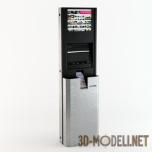 3d-модель Встраиваемый банкомат