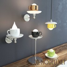 3d-модель Набор светильников «Cappuccino» от Vesoi