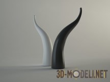 3d-модель Напольная ваза Corno Big от Adriani Rossi
