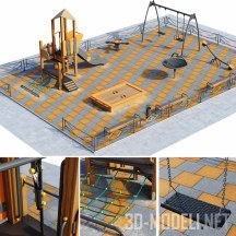 3d-модель Детская игровая площадка от Goida
