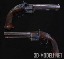 3d-модель Револьвер Italian Collier