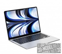 3d-модель MacBook Air 2022 от Apple