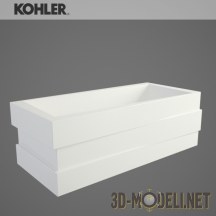 3d-модель «Askew», отдельностоящая ванна фабрики Kohler
