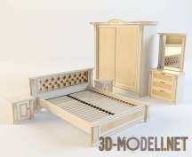 3d-модель Спальный гарнитур