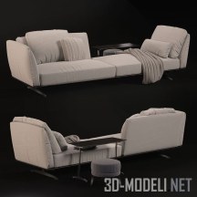 3d-модель Набор мебели Evergreen от Flexform