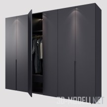 Минималистичный шкаф для одежды
