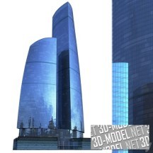 3d-модель Небоскреб Federation Tower в Moscow-City