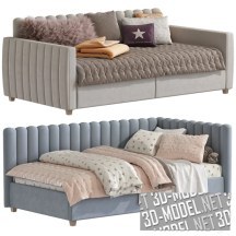 3d-модель Диван-кровать Brittany 278