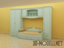 3d-модель Набор детской мебели Dedal Тезоро