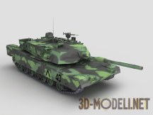 3d-модель Танк M1A2 Abrams