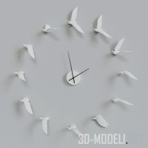 Настенные часы Haoshi Design Swallow