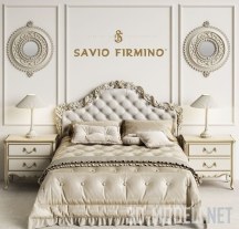 3d-модель Спальня Savio Firmino, с зеркалом