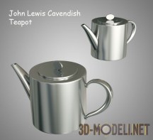 3d-модель Полированный чайник от John Lewis Cavendish