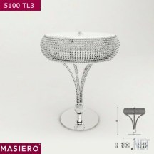 3d-модель Настольная лампа Masiero 5100 TL3