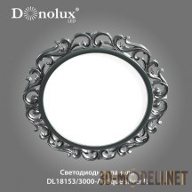 3d-модель Круглая светодиодная панель Donolux DL18153/3000-Antique silver R