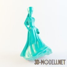 3d-модель Скульптура девушка