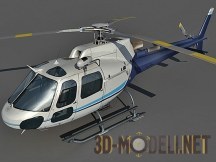 3d-модель Вертолет Eurocopter AS350