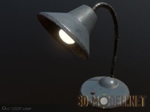 3d-модель Настольная винтажная лампа СССР