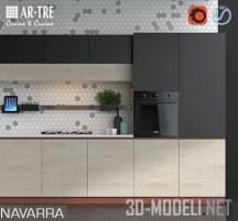 3d-модель Кухня NAVARRA от AR-TRE