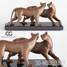 3d-модель Скульптура Force Tendre 46-0313 от Christopher Guy