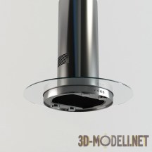 3d-модель Цилиндрическая вытяжка со стеклом