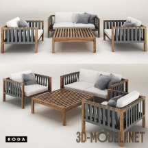 Набор мебели Mistral от Roda