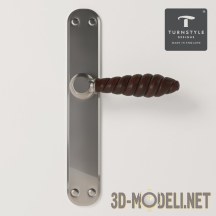 Дверная ручка «Small Twister» от Turnstyle Designs