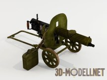3d-модель Пулемёт Максима