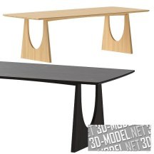3d-модель Деревянный обеденный стол Geometric от ETHNICRAFT