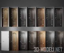 3d-модель Комплект входных дверей Professor Torex