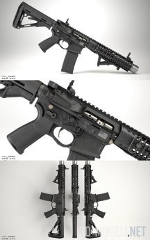 3d-модель Штурмовая винтовка Tactical MRS-1