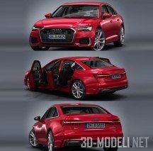 Автомобиль Audi A6 S-Line 55 TFSI 2019