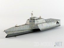 3d-модель Американский военный корабль LCS
