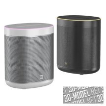 3d-модель «Умная» колонка Xiaomi Mi Smart Speaker PBR MR