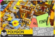 3d-ассет: POLYGON Prototype - Low Poly 3D Art by Synty