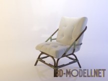 3d-модель Кресло с каркасом из гнутого дерева