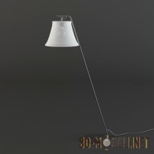 Напольный светильник с абажуром-колокольчиком