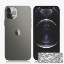 3d-модель Смартфон iPhone 12 pro
