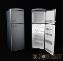 3d-модель Отдельностоящий холодильник Gorenje RF62301BK