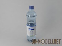 3d-модель Бутылка воды «SPA»