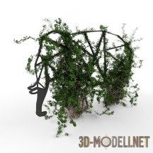 3d-модель Изгородь в форме слона