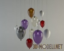 3d-модель Люстра из шаров Adriani&Rossi – Baloon up
